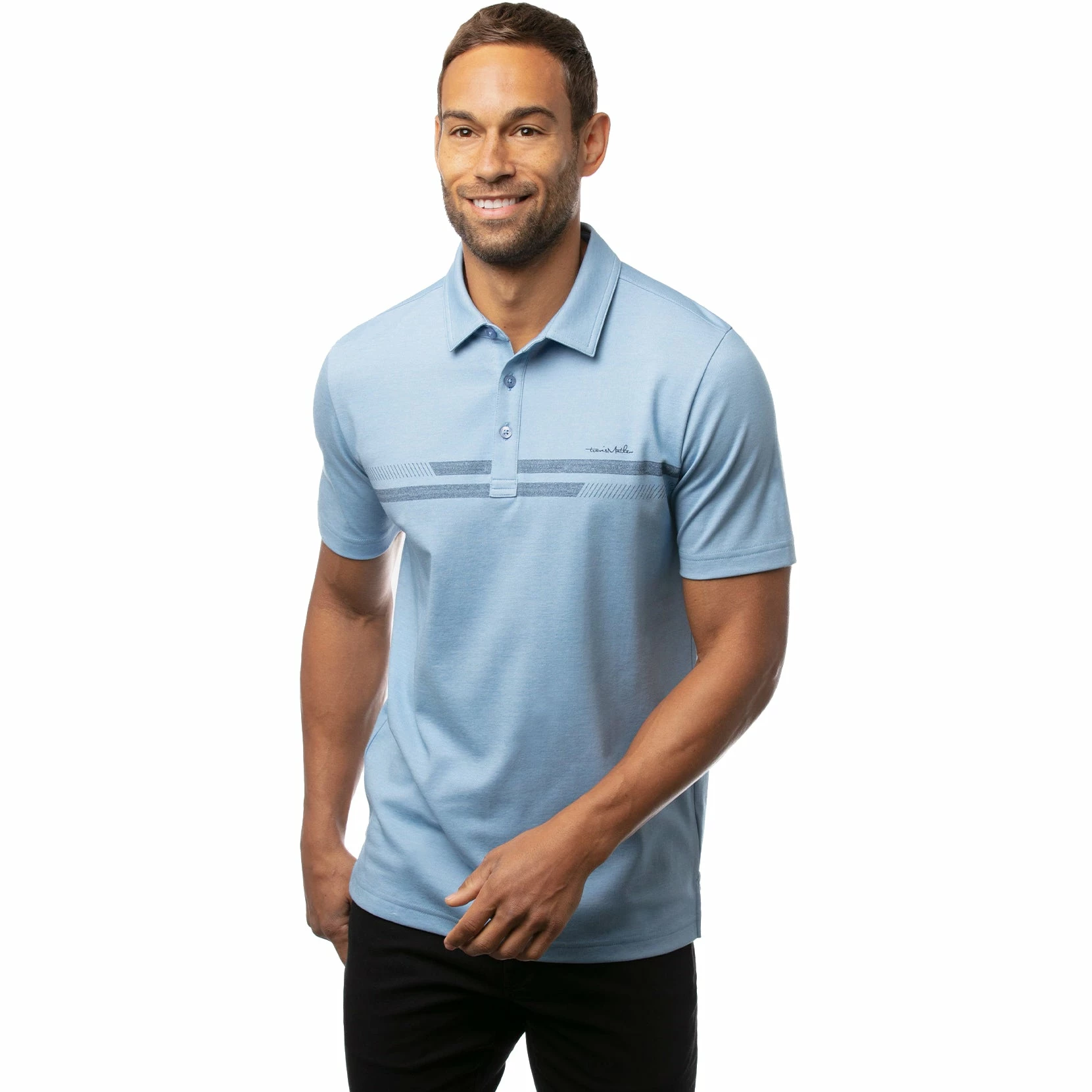 TravisMathew Sandler Mens Golf Polo 1 TravisMathew Sandler Mens Golf Polo