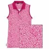 Polo Ralph Lauren RLX Ralph Lauren Printed Airflow Jersey Aruba Pink Womens Golf Polo