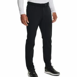 Under Armour ColdGear Infrared Showdown Taper Mens Golf Pants -Mens Golf Clothes Store Online 22481 BLACK001