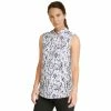 PUMA Golf Puma Cloudspun Jungle Womens Sleeveless Golf Polo