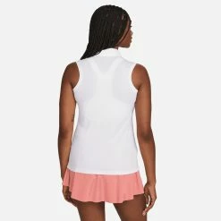 Nike Golf Nike Dri-FIT Victory Womens Sleeveless Golf Polo -Mens Golf Clothes Store Online 23564 WHITE100 1
