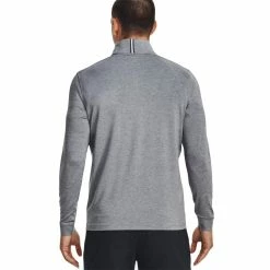 Under Armour Playoff Mens Golf 1/4 Zip -Mens Golf Clothes Store Online 23911 STEEL035 1
