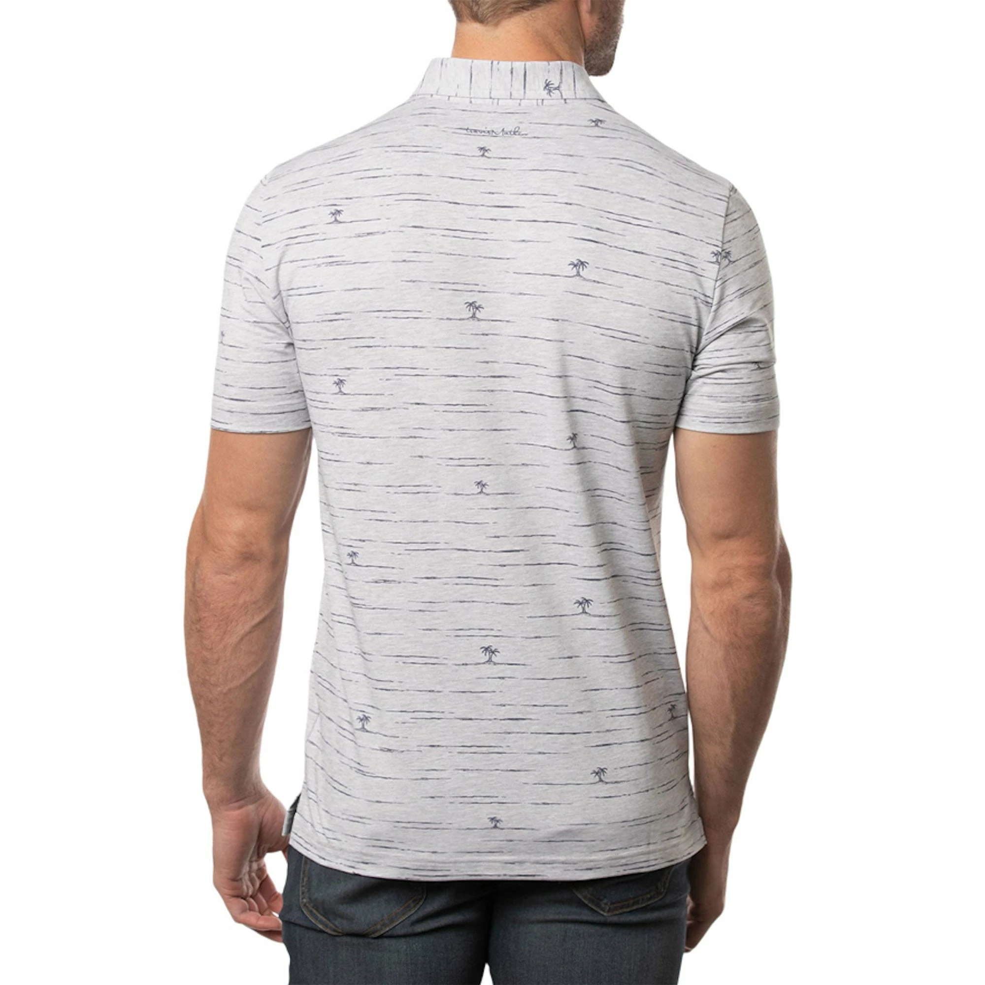 TravisMathew Draggin Anchor Mens Golf Polo 2 TravisMathew Draggin Anchor Mens Golf Polo - Image 2