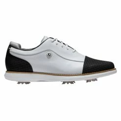FootJoy Traditions Cap Toe Womens Golf Shoes 14 FootJoy Traditions Cap Toe Womens Golf Shoes -Mens Golf Clothes Store Online 24771 WHITEBLACK