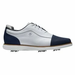 FootJoy Traditions Cap Toe Womens Golf Shoes 18 FootJoy Traditions Cap Toe Womens Golf Shoes -Mens Golf Clothes Store Online 24771 WHITENAVY