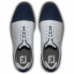 FootJoy Traditions Cap Toe Womens Golf Shoes 20 FootJoy Traditions Cap Toe Womens Golf Shoes -Mens Golf Clothes Store Online 24771 WHITENAVY 2