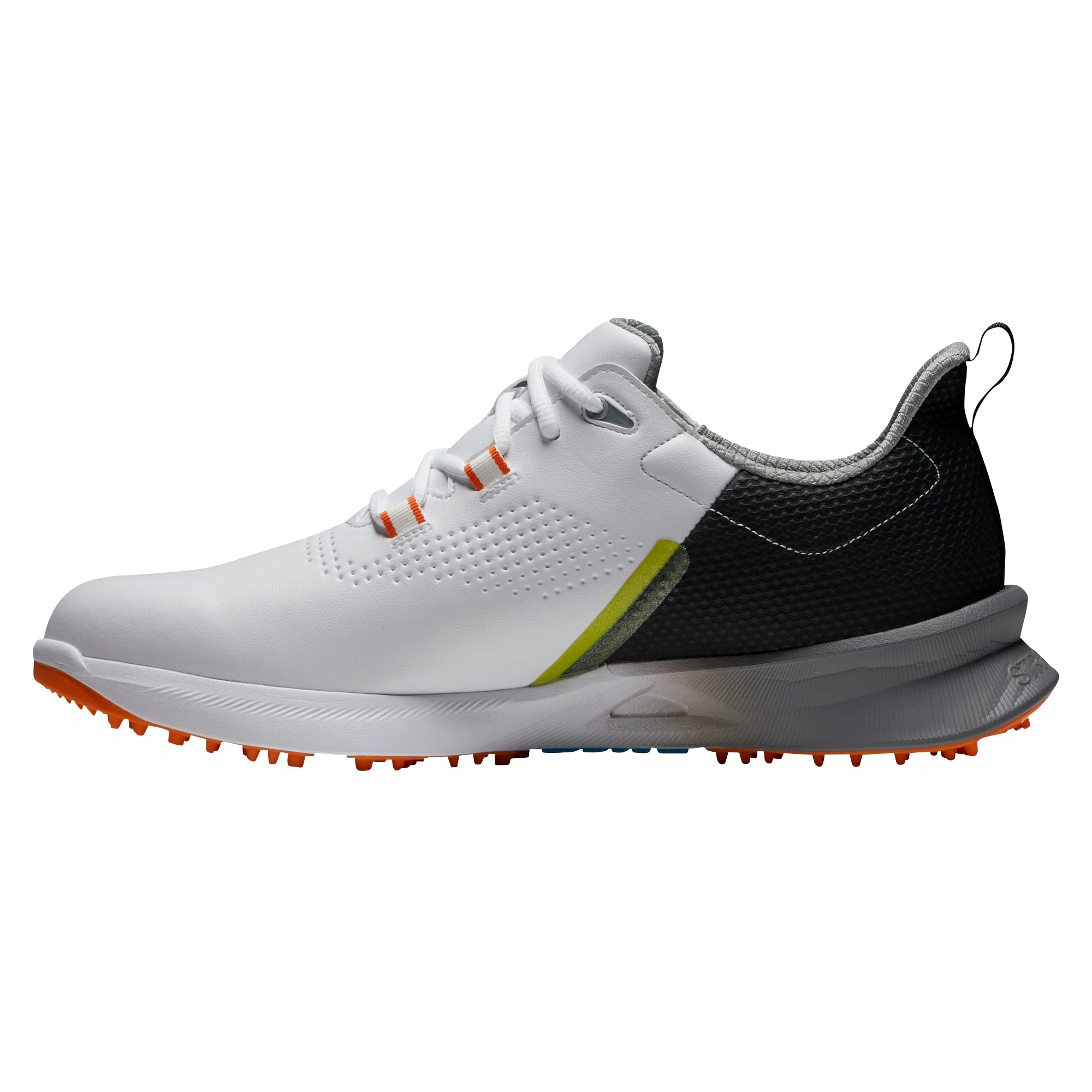 FootJoy Fuel White Black Mens Golf Shoes 2 FootJoy Fuel White Black Mens Golf Shoes - Image 2