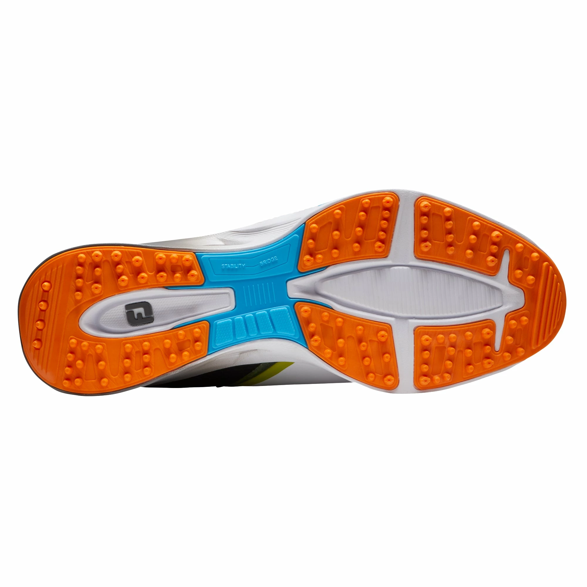 FootJoy Fuel White Black Mens Golf Shoes 4 FootJoy Fuel White Black Mens Golf Shoes - Image 4