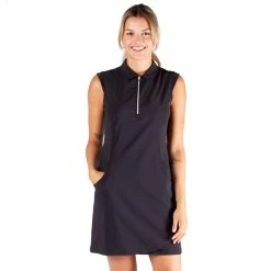 NVO Emilia Womens Golf Dress -Mens Golf Clothes Store Online 24813 BLACK001 2d46687d ebcf 469c 85cf 36633b4a71e4