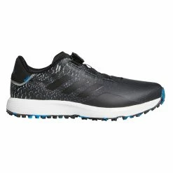 Adidas Golf Adidas S2G BOA Spikeless Black Mens Golf Shoes