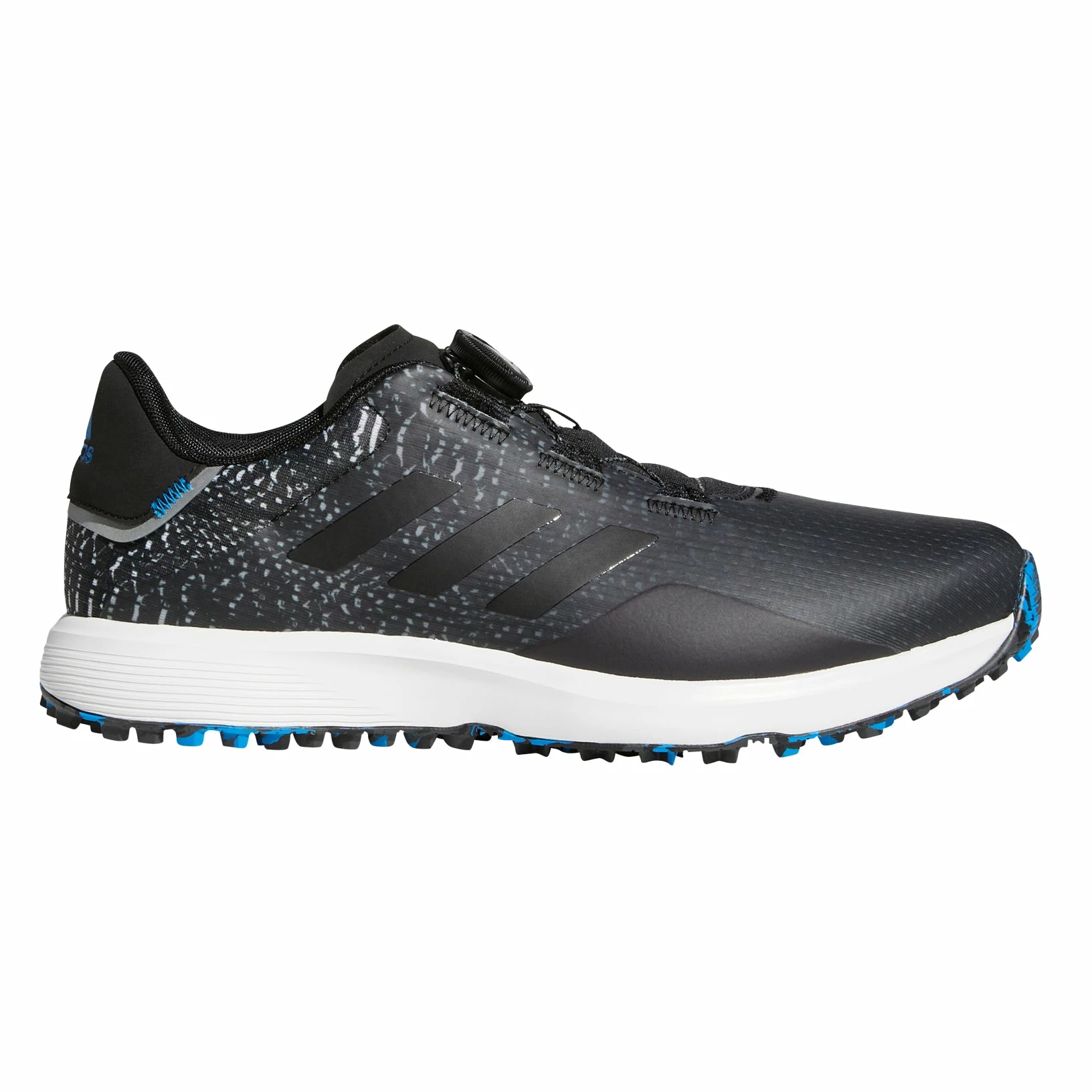 Adidas Golf Adidas S2G BOA Spikeless Black Mens Golf Shoes 1 Adidas Golf Adidas S2G BOA Spikeless Black Mens Golf Shoes