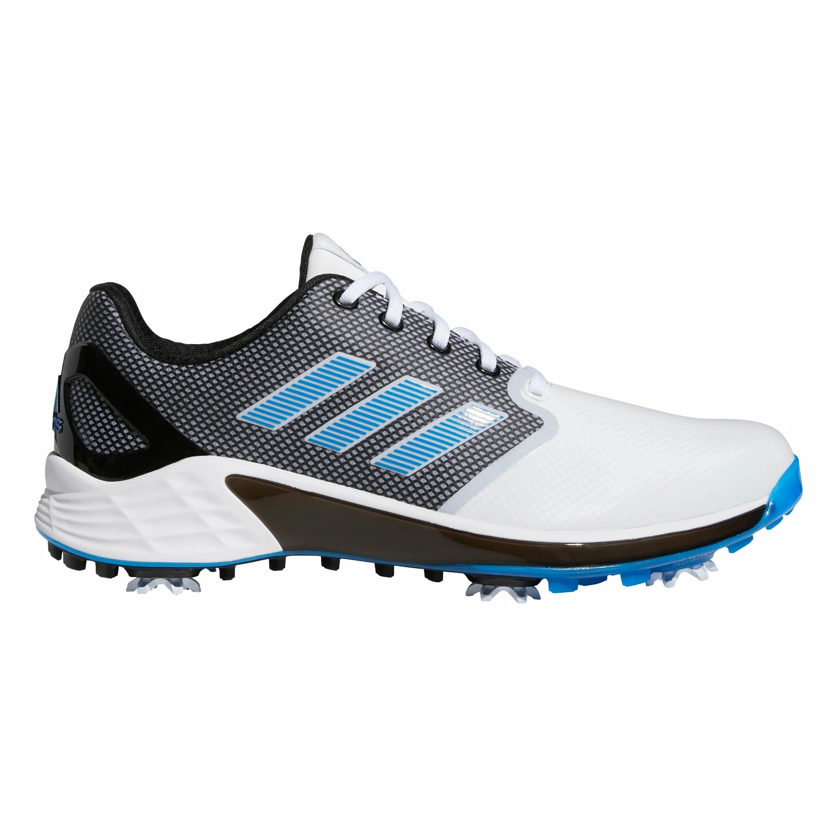 Adidas Golf Adidas ZG21 White-Blue Mens Golf Shoes 1 Adidas Golf Adidas ZG21 White-Blue Mens Golf Shoes