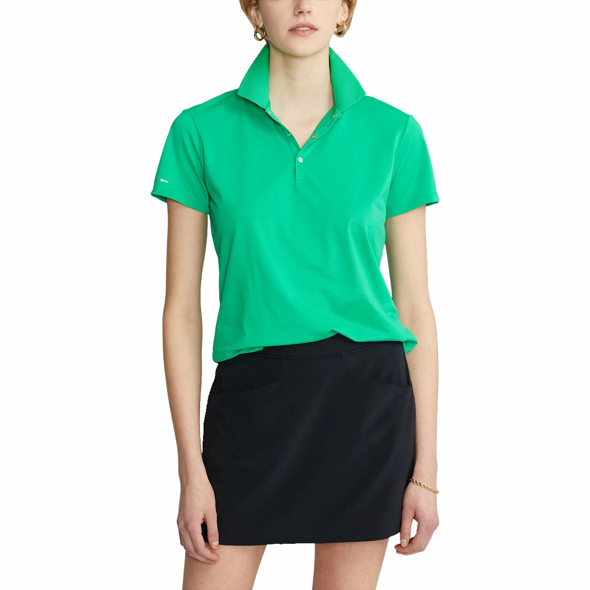 Polo Ralph Lauren RLX Ralph Lauren Tournament Cabo Green Womens Golf Polo 1 Polo Ralph Lauren RLX Ralph Lauren Tournament Cabo Green Womens Golf Polo