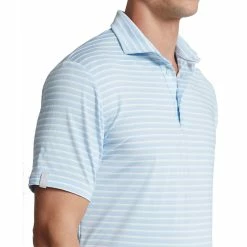 Polo Ralph Lauren RLX Ralph Lauren Lightweight Multi Stripe 2 Elite Blue Mens Golf Polo 5 Polo Ralph Lauren RLX Ralph Lauren Lightweight Multi Stripe 2 Elite Blue Mens Golf Polo -Mens Golf Clothes Store Online 25026 ELITEBLUMULTI 2