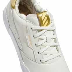 Adidas Golf Adidas Adicross Retro Spikeless White Womens Golf Shoes -Mens Golf Clothes Store Online 25037 WTAMBRECR101 2