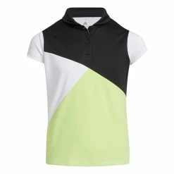 Adidas Golf Adidas Heat.Rdy Black Girls Golf Polo
