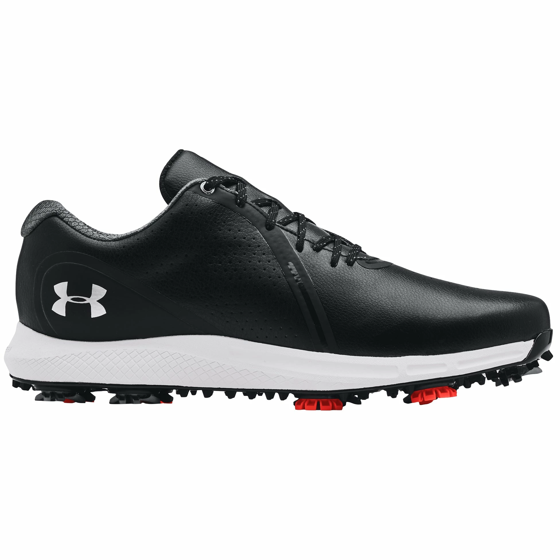Under Armour Charged Draw RST Black Mens Golf Shoes 1 Under Armour Charged Draw RST Black Mens Golf Shoes