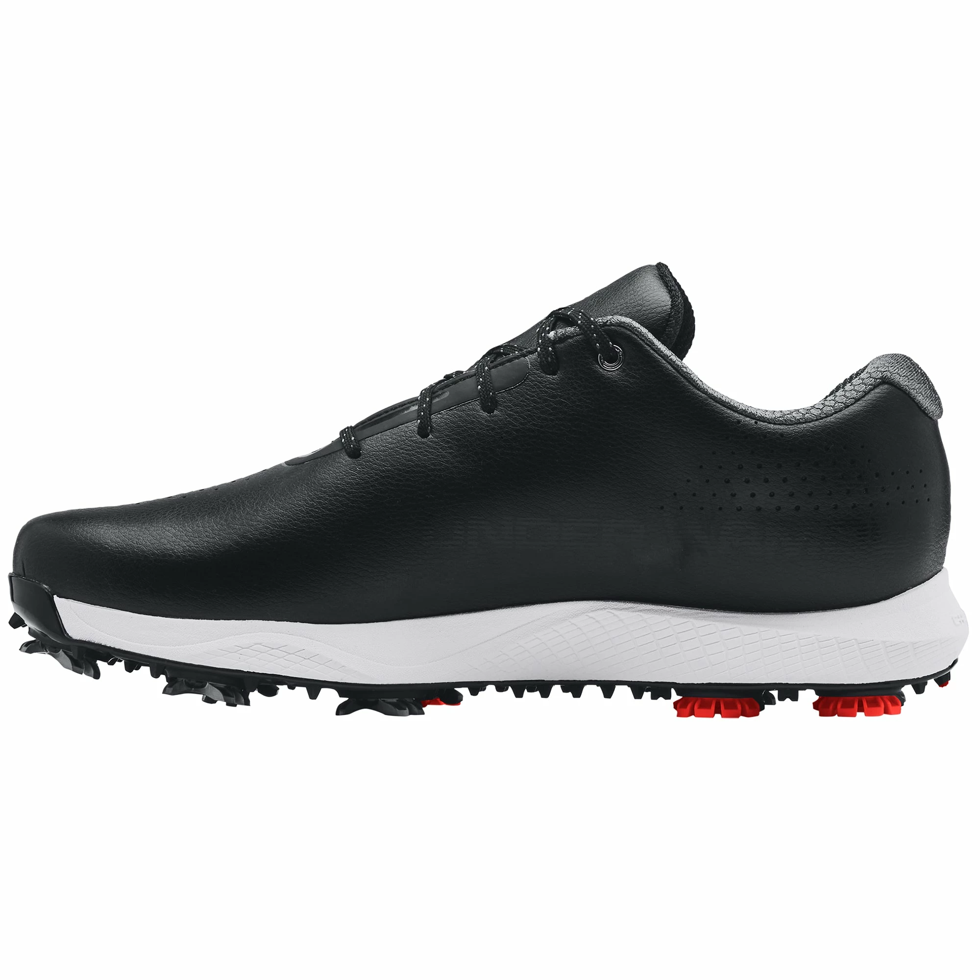 Under Armour Charged Draw RST Black Mens Golf Shoes 2 Under Armour Charged Draw RST Black Mens Golf Shoes - Image 2