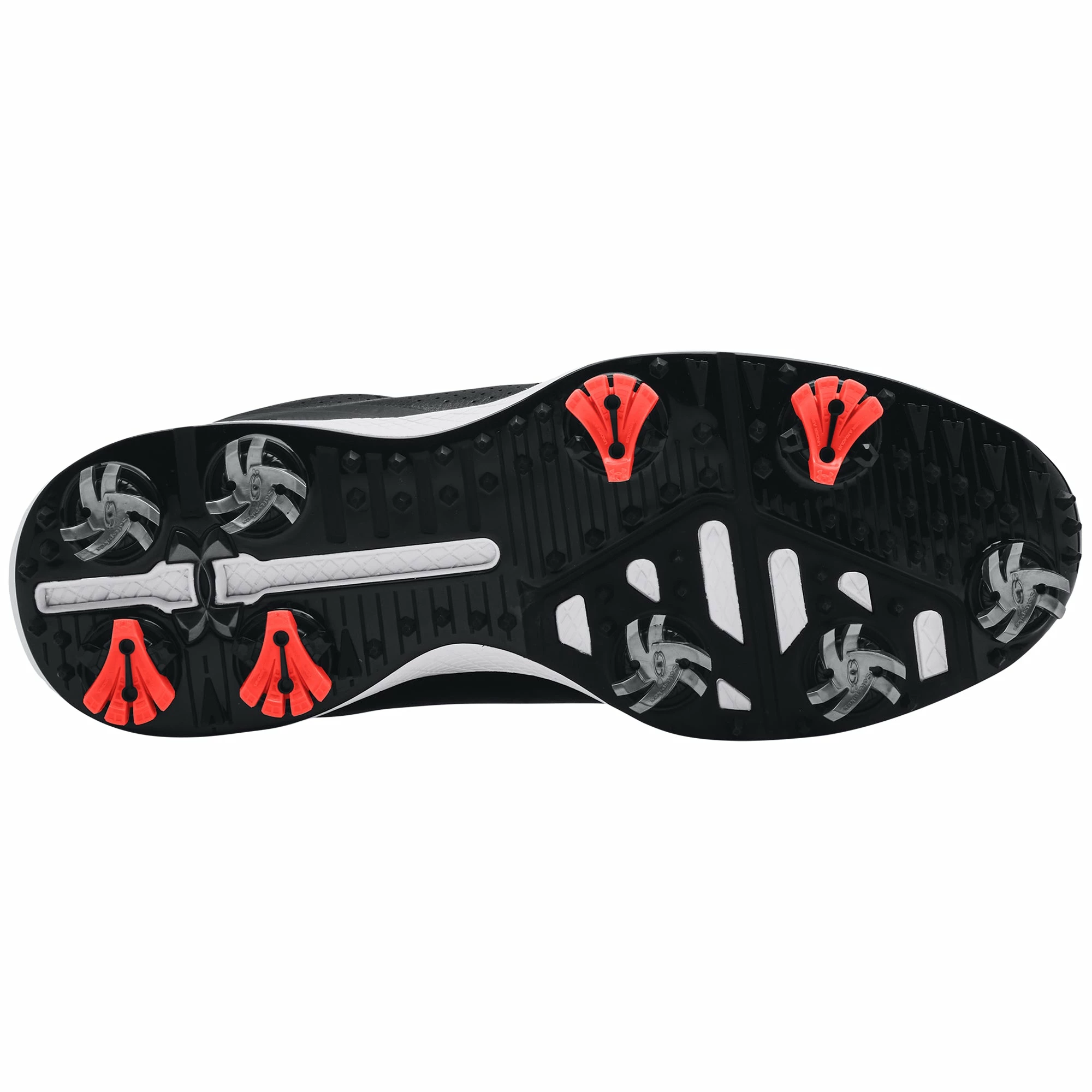 Under Armour Charged Draw RST Black Mens Golf Shoes 4 Under Armour Charged Draw RST Black Mens Golf Shoes - Image 4