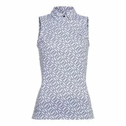 J.Lindeberg J. Lindeberg Dena Printed Womens Sleeveless Golf Polo 7 J.Lindeberg J. Lindeberg Dena Printed Womens Sleeveless Golf Polo -Mens Golf Clothes Store Online 25410 JLNVYBRIO441 3cb47d3a ab20 4a54 ac4e 14836920bedd