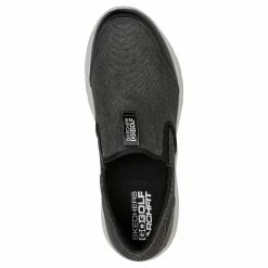 Skechers Relaxed Fit GO GOLF Arch Fit Walk Mens Golf Shoes -Mens Golf Clothes Store Online 25651 BLKGRY 2 19191720 5206 41c2 b45b 2f0993a79991