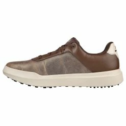 Skechers Relaxed Fit GO GOLF Drive 5 LX Mens Golf Shoes -Mens Golf Clothes Store Online 25652 BROWN 1