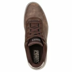 Skechers Relaxed Fit GO GOLF Drive 5 LX Mens Golf Shoes -Mens Golf Clothes Store Online 25652 BROWN 2