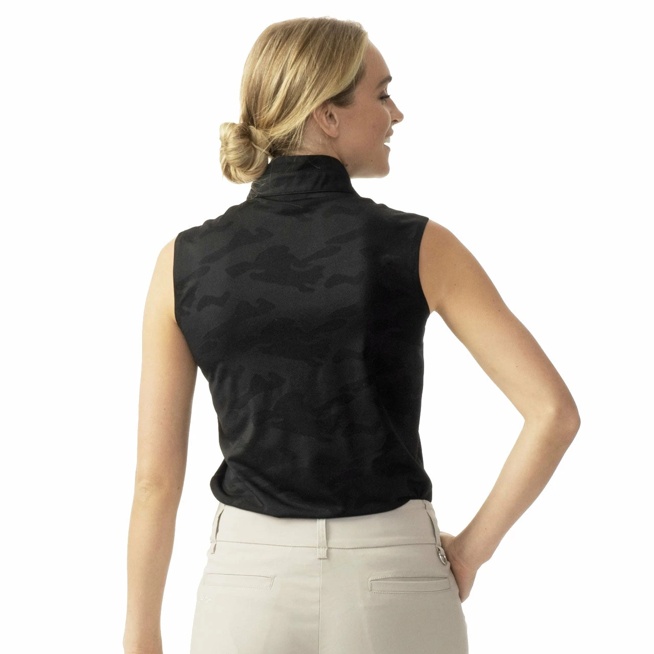 Daily Sports Jess Womens Sleeveless Golf Polo 2 Daily Sports Jess Womens Sleeveless Golf Polo - Image 2