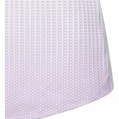 Adidas Golf Adidas HEAT.RDY Mock Girls Golf 1/4 Zip -Mens Golf Clothes Store Online 26187 WHITELILAC100 3