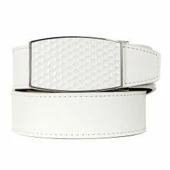 Nexbelt Aston Eagle Ratchet White Mens Belt