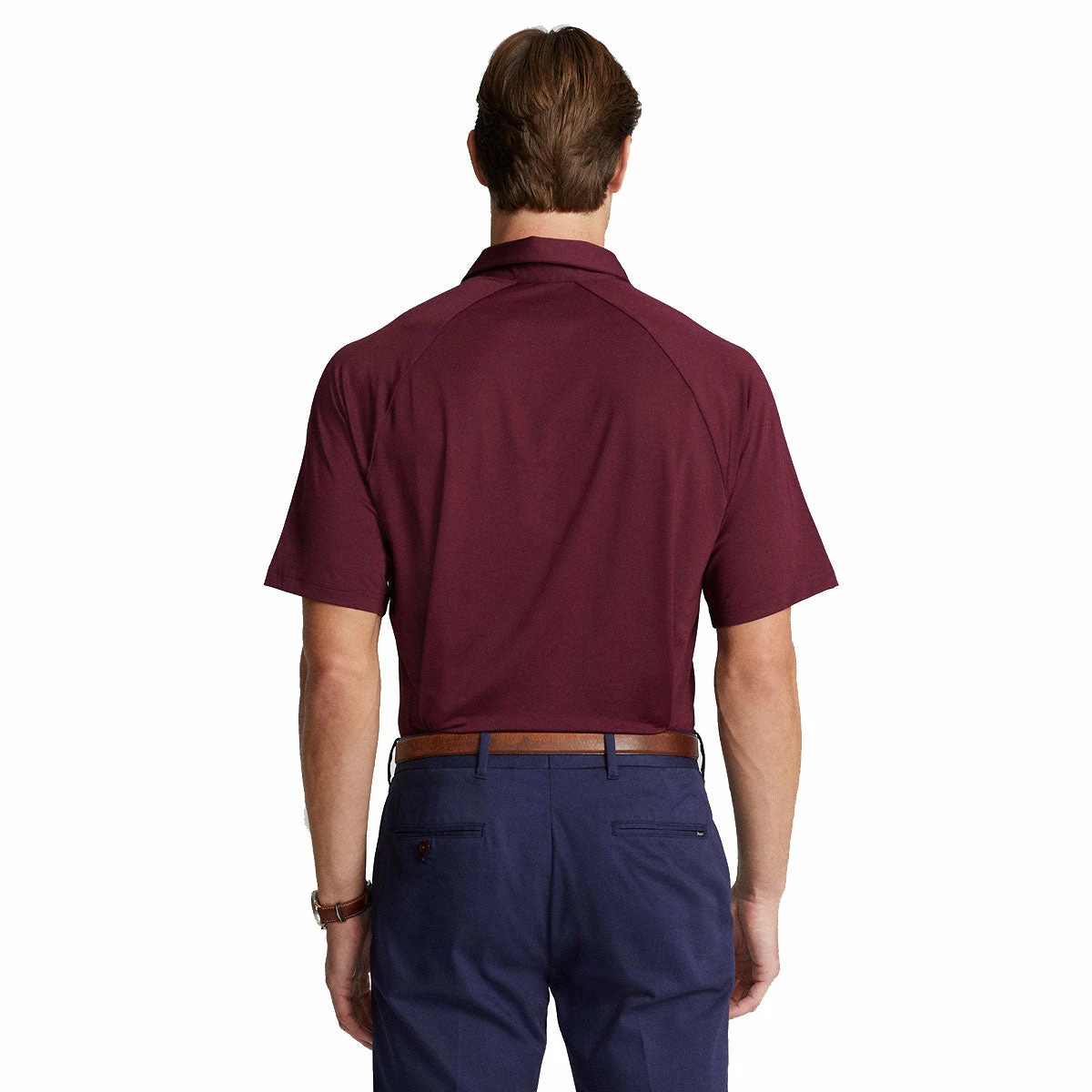 Polo Ralph Lauren RLX Ralph Lauren Lightweight Airflow Jersey Ruby Mens Golf Polo 2 Polo Ralph Lauren RLX Ralph Lauren Lightweight Airflow Jersey Ruby Mens Golf Polo - Image 2