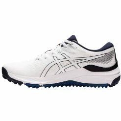 Asics-golf Asics Gel-Kayano Ace White Mens Spikeless Golf Shoes -Mens Golf Clothes Store Online 27043 WHITEWHITE 3