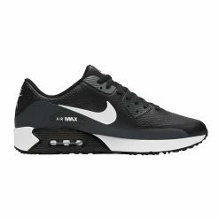 Nike Golf Nike Air Max 90 G Mens Golf Shoes -Mens Golf Clothes Store Online 27099 BLKWHTGRY002 2 b475380f 46f4 4b46 905b 890f7dd590fa