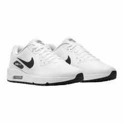 Nike Golf Nike Air Max 90 G Mens Golf Shoes -Mens Golf Clothes Store Online 27099 WHITEBLACK101