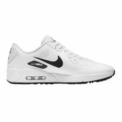 Nike Golf Nike Air Max 90 G Mens Golf Shoes -Mens Golf Clothes Store Online 27099 WHITEBLACK101 2