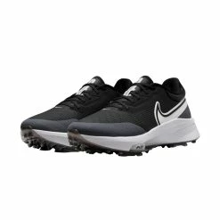 Nike Golf Nike Air Zoom Infinity Tour NEXT% Mens Golf Shoes -Mens Golf Clothes Store Online 27100 BLKWHTGRY015
