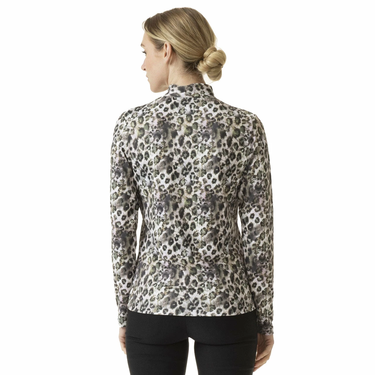 Daily Sports Arielle Nature Wild Womens Golf 1/2 Zip 2 Daily Sports Arielle Nature Wild Womens Golf 1/2 Zip - Image 2