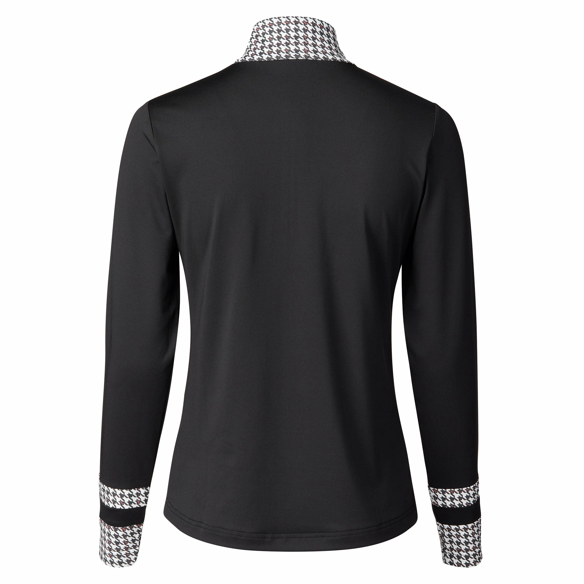 Daily Sports Salma Black Womens Golf 1/2 Zip 2 Daily Sports Salma Black Womens Golf 1/2 Zip - Image 2