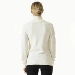 Daily Sports Addie Womens 1/2 Zip Golf Sweater -Mens Golf Clothes Store Online 27108 WHITE100 1