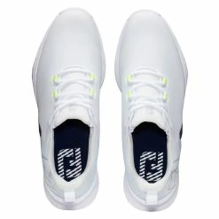 FootJoy Fuel Sport Mens Golf Shoes -Mens Golf Clothes Store Online 27749 WHTNAVYGREEN 1 ba516139 0193 4614 9893 a3aa8f76b689