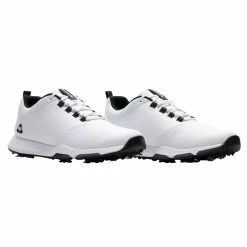 Cuater By TravisMathew The Ringer Spiked Mens Golf Shoes -Mens Golf Clothes Store Online 27928 WHITE