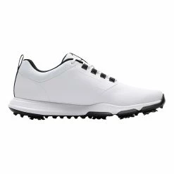 Cuater By TravisMathew The Ringer Spiked Mens Golf Shoes -Mens Golf Clothes Store Online 27928 WHITE 2