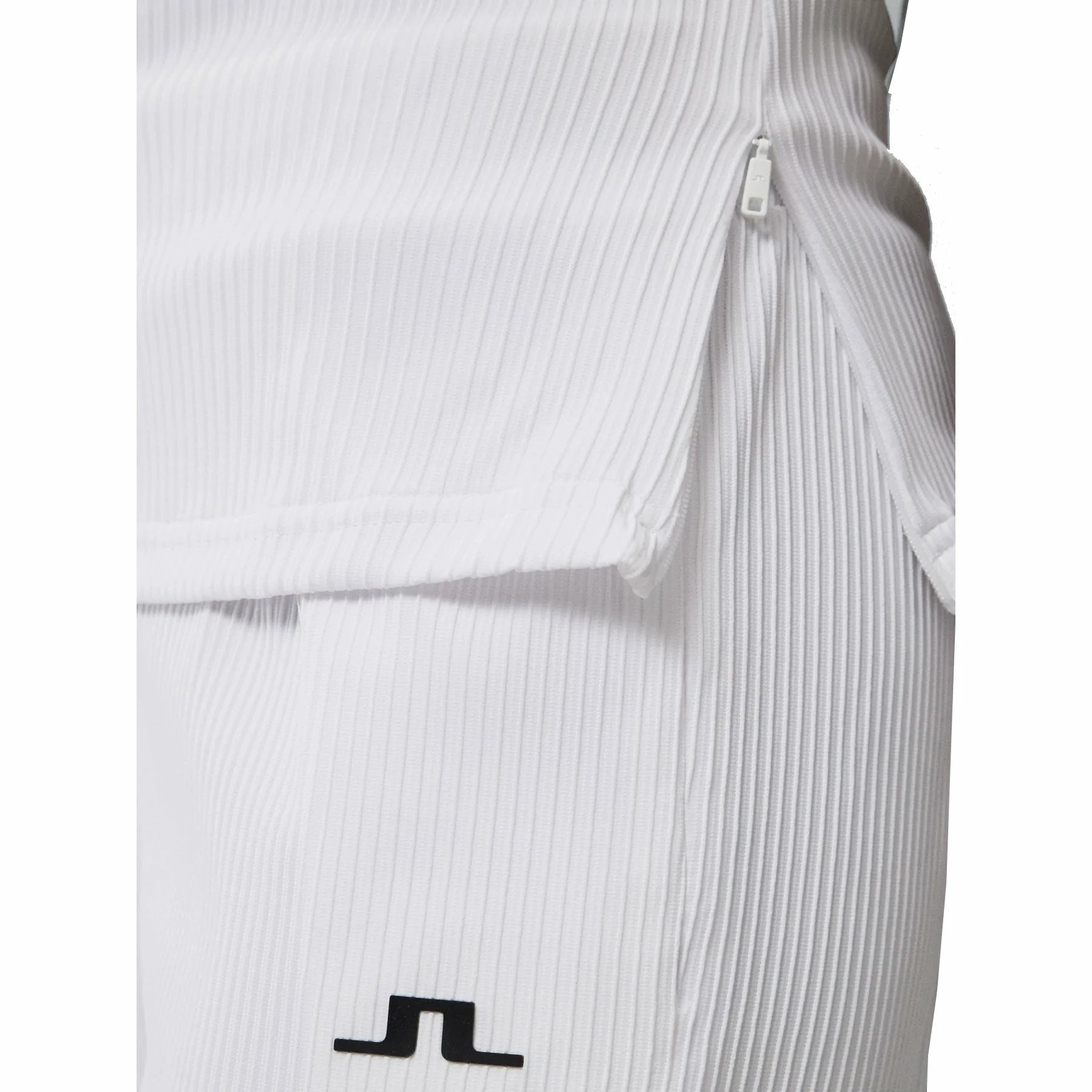 J.Lindeberg J. Lindeberg Parvin White Womens Golf Shirt 3 J.Lindeberg J. Lindeberg Parvin White Womens Golf Shirt - Image 3