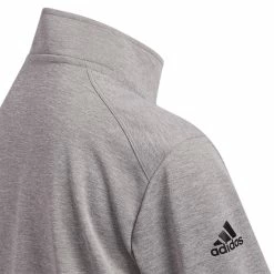 Adidas Golf Adidas Heather Boys Quarter Zip Golf Pullover -Mens Golf Clothes Store Online 31152 GREYTHREE069 4 a9d181d6 2b2a 463b a1e3 386f4135557c