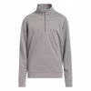 Adidas Golf Adidas Heather Boys Quarter Zip Golf Pullover