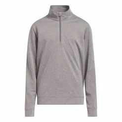 Adidas Golf Adidas Heather Boys Quarter Zip Golf Pullover