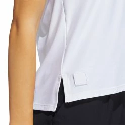 Adidas Golf Adidas Go-To Womens Short Sleeve Golf Polo -Mens Golf Clothes Store Online 31168 WHITE100 2 d5ebdb6c 022d 43a3 9a08 c0eb3f8e0771