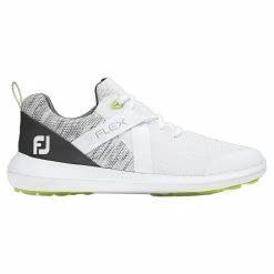 FootJoy Flex White Grey Mens Golf Shoes