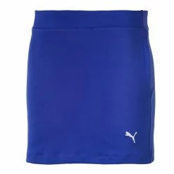 PUMA Golf Puma Solid Knit 13in Girls Golf Skort -Mens Golf Clothes Store Online 572340 10DAZZLINGBLU fa835c8e 0356 4d1a 811b 09ff4b2224e6