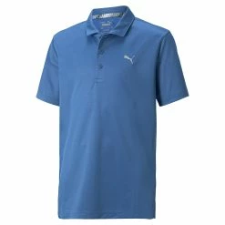 PUMA Golf Puma Essential Boys Golf Polo 10 PUMA Golf Puma Essential Boys Golf Polo -Mens Golf Clothes Store Online 578133 BRGHTCOBALT21